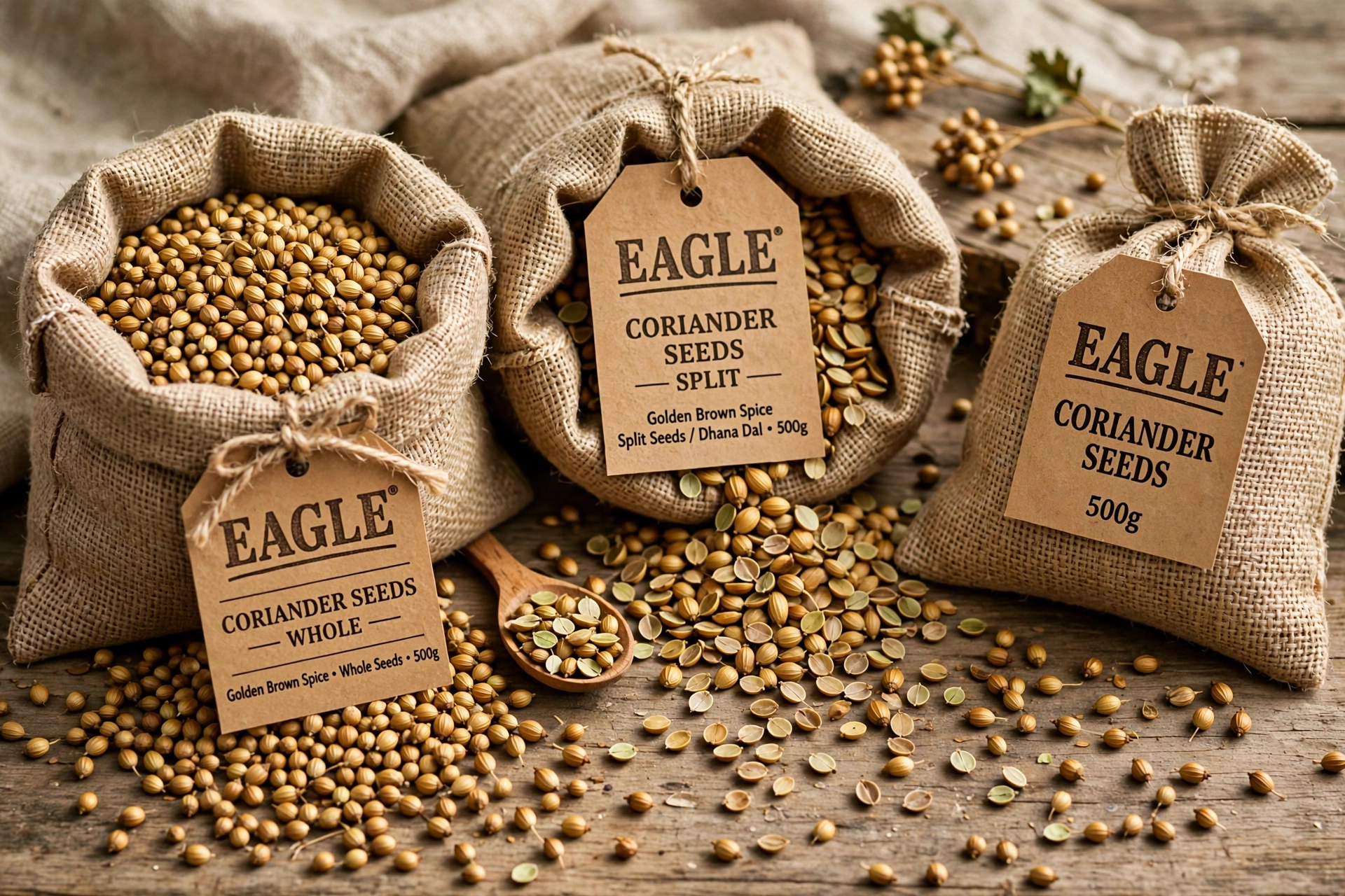 Coriander Seeds Eagle & Split