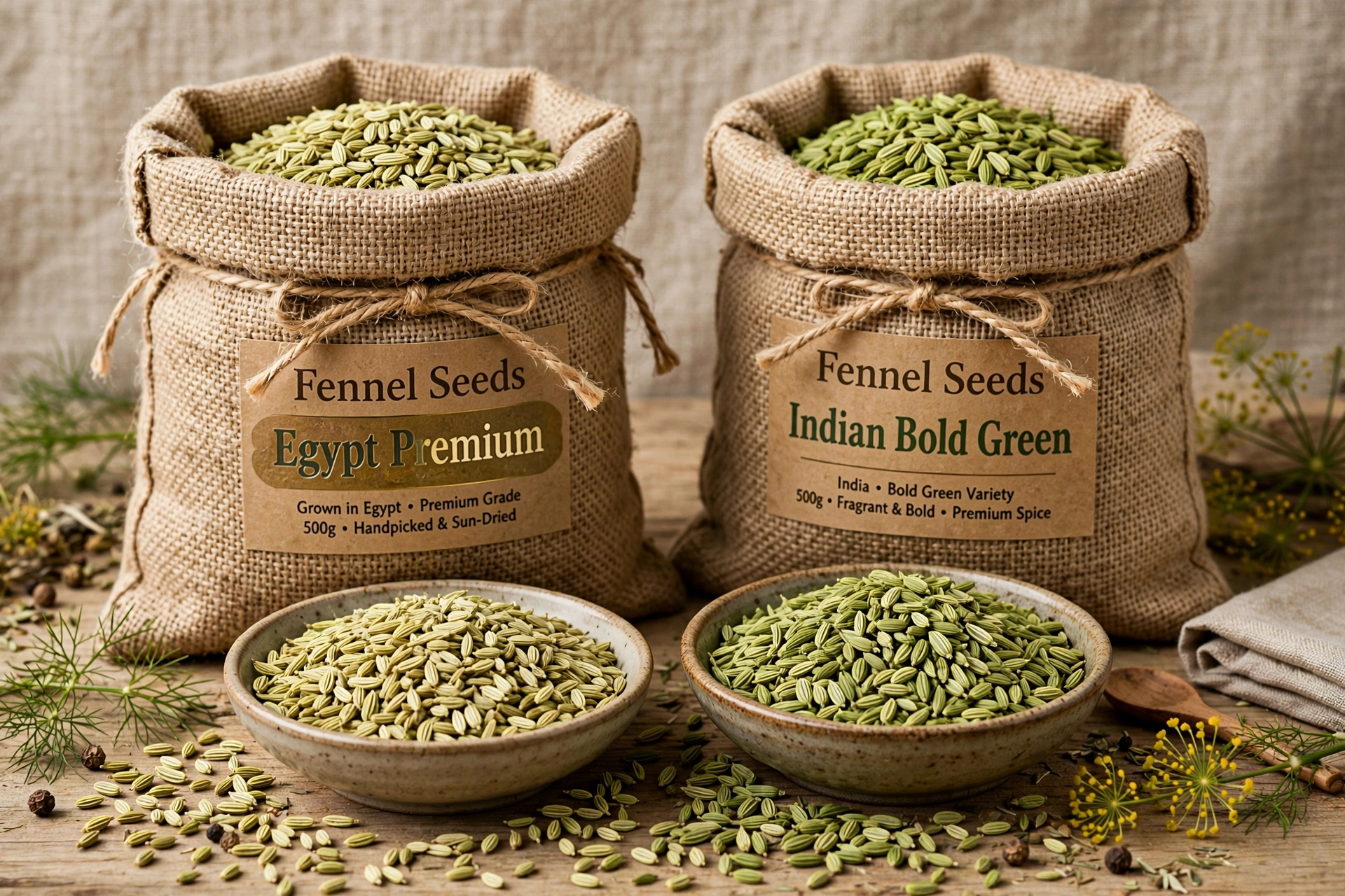 Fennel Seeds Egypt Premium & Indian Bold